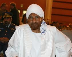 الصادق المهدي زعيم حزب الأمة القومي السوداني